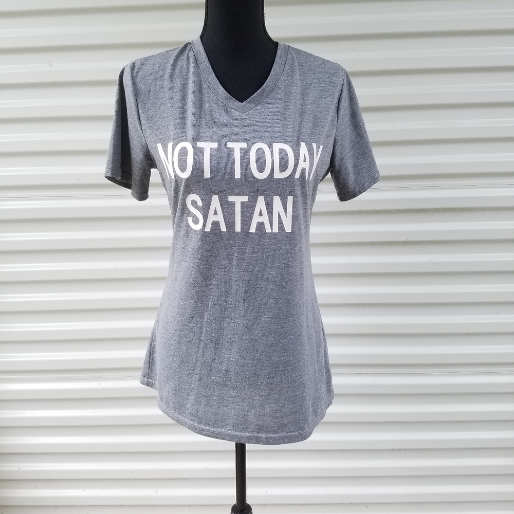 Easther not today Satan graphic tshirt